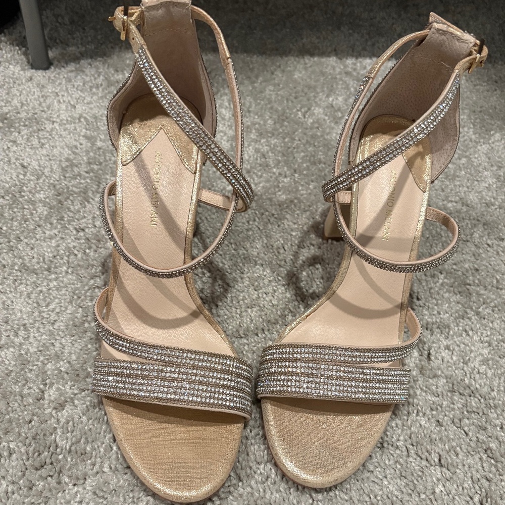 Antonio Melani Ankle Wrap Heels